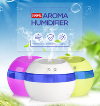 Load image into Gallery viewer, Ultrasonic Air Aroma Humidifier - .