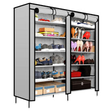 Load image into Gallery viewer, Durable Shoe Rack Space Saving Storage Shelf Portable Nonwoven Fabric Home Shoes Organizer Cabinet Closet Furniture - .
