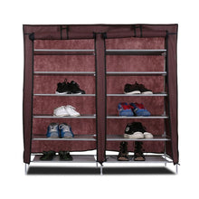 Load image into Gallery viewer, Durable Shoe Rack Space Saving Storage Shelf Portable Nonwoven Fabric Home Shoes Organizer Cabinet Closet Furniture - .