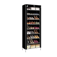 Load image into Gallery viewer, Durable Shoe Rack Space Saving Storage Shelf Portable Nonwoven Fabric Home Shoes Organizer Cabinet Closet Furniture - .